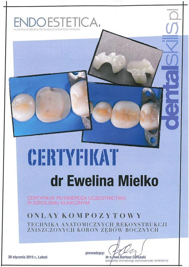 Ewelina Czernilewska Dyplom