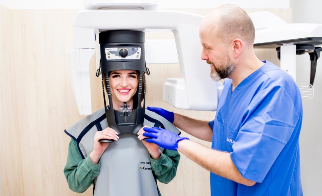 profesjonalna tomografia zębów, tomografia wysokiej rozdzielczości szczęk